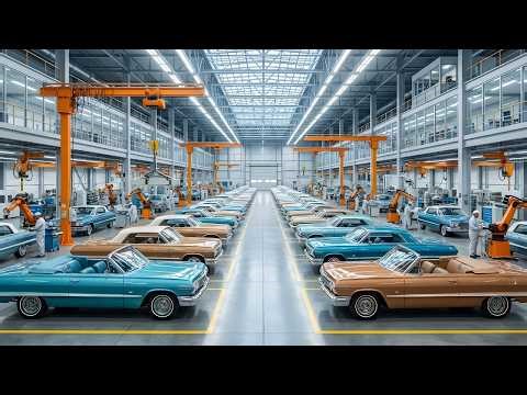 Inside the 1963 Chevrolet Impala Factory: How America Built the Most Popular Car of the 1960s