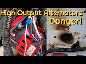 E44 Installing Balmar High output alternators