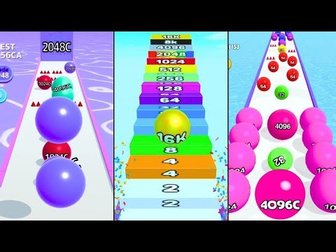 Ball Run 🏐 2048 game play no 152।।Infinity Run game।।gaming video।। #ballrun2048 #ballrun #gaming