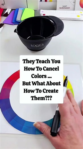 We're not NOT fans of neutralizing or learning color mixing in