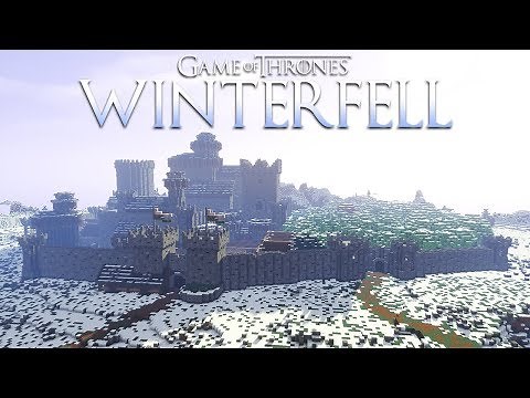 Recreating WINTERFELL In Minecraft | Game of Thrones