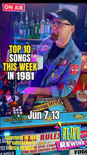 Top Hits From This Week 45 Years Ago! June 7-13, 1981