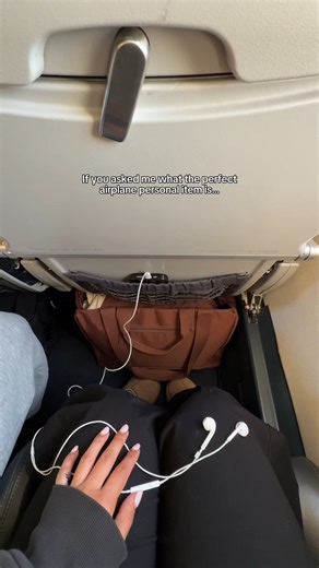 Holds everything AND fits under the seat. | Beis
