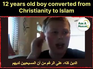 12 years old boy converted from Christianity to Islam , so beautiful story Masha Allah ❤️ | Ask A Muslim
