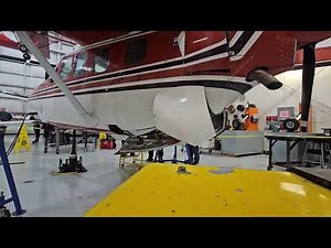 Cessna 337 Landing gear retraction and extension test