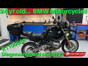 BMW Motorcycle Repair!! Fixing 24yr old motorcycle!!