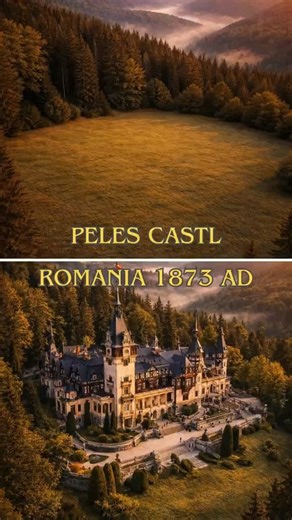 How Peles Castle Was Built | 1873 Timelapse