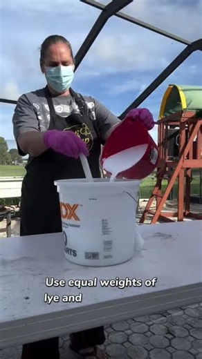 Soap Making 101 🧪 | Mixing Lye & Distilled Water