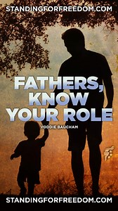40K views · 1.6K reactions | “Men cannot and must not abdicate when it comes to the training and discipleship of their children.” - Voddie Baucham . . . “The father of the righteous will greatly rejoice; he who fathers a wise son will be glad in him.” Proverbs 23:24 Voddie Baucham Ministries | Standing For Freedom Center | Facebook