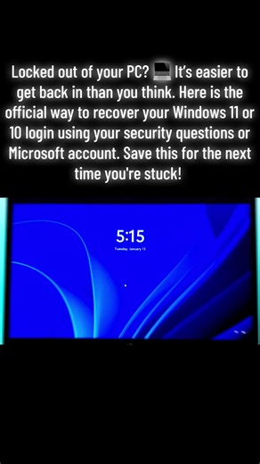 How to Easily Recover Your Windows 10 or 11 Login