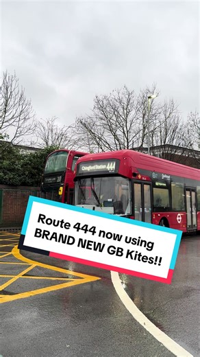 Route 444 Introduces New GB Kites Buses in London