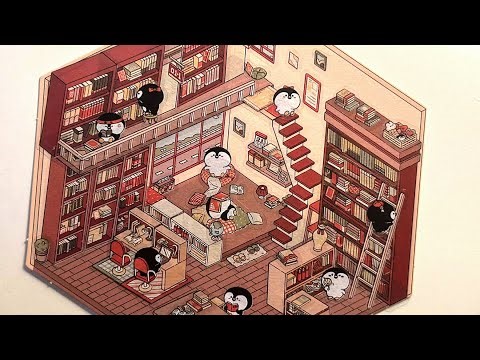 Library 3D Scenery Stickers ~Part 2