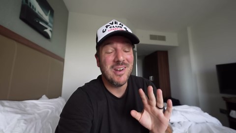 I surprised my dad with a first-class flight Virgin Atlantic London to LAX