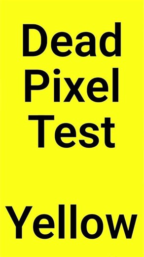 🟡 This Color Exposes Screen Defects FAST ⚠️