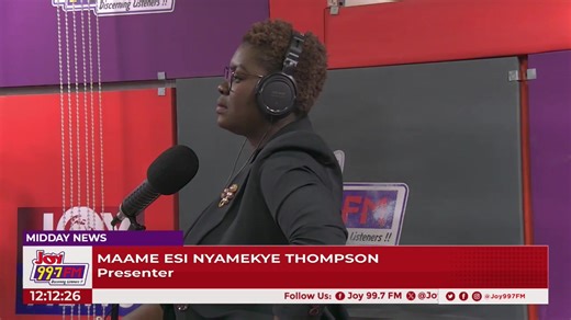 Midday News is live with Maame Esi Nyamekye Thompson. We bring you the latest news from Ghana and beyond. In this bulletin, we bring you more Ghana Armed Forces announce the resumption of its recruitment exercise in the Greater Accra Region with modifications to the process. Stay with us! Follow our WhatsApp channel for all the breaking stories: http://shorturl.at/DqqXx | Joy 99.7 FM