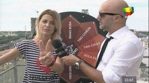 Eugenia Tobal jugó a “Un Chino” con el Pelado
