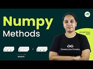 Numpy Methods | Data Visualization | GeeksforGeeks School