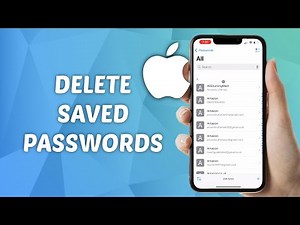 iOS 18: How to Delete Saved Passwords on iPhone
