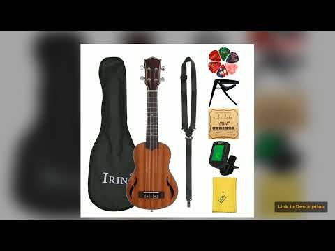 21 Inch Ukulele 4 Strings Hawaiian Guitar Mahogany Mini Guitarra Ukulele With Bag Strings Tuner