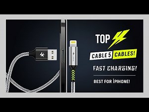 Top 5 Best Lightning Cables 2025 ⚡ Fast Charging iPhone Cables Review