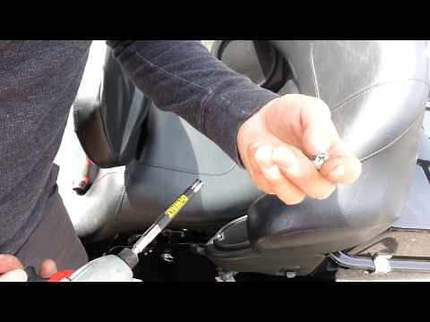 How to REMOVE your Harley Davidson seat.