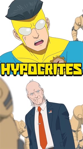 Why Cecil And Invincible Are The Biggest Hypocrites #invincible #comics #shorts