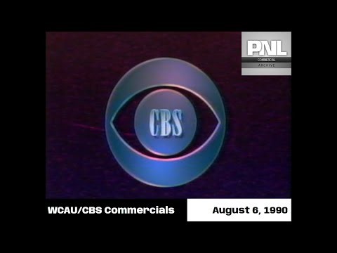 WCAU/CBS commercials - August 6, 1990