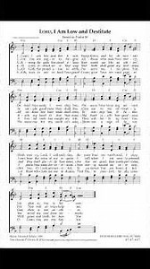 LORD, I Am Low and Destitute - Psalm 86 Becker (Schütz)