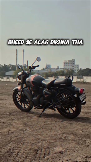 Why I chose this over Stealth Black! 🔥 #Classic350