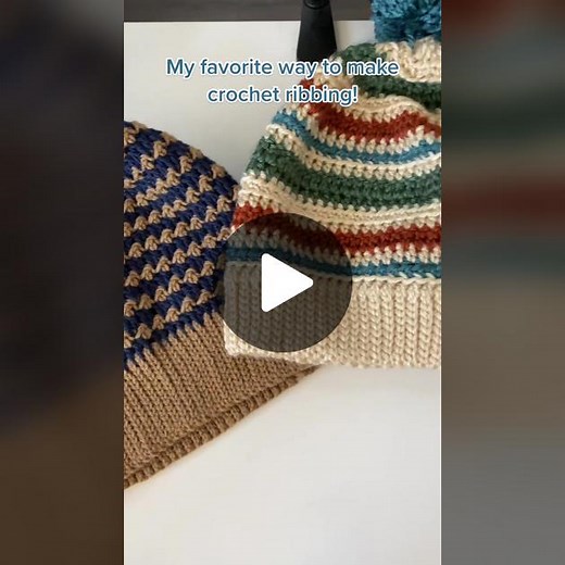 Stretchy and Stylish Crochet Ribbing Tutorial
