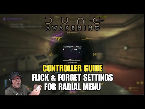 Dune: Awakening Controller Guide - Flick & Remember Settings For Radial Menu Selection