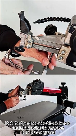 Replacing the blade guard