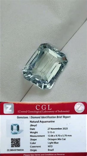 W282💎Aquamarine🟠harga Rp 1,100 Ribu W,a 085792493877,dim 12x9,7x5,7 mm,bisa plus ikat bisa COD