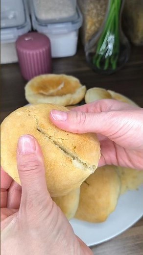 selbstgemachte Brötchen mit Trockenhefe