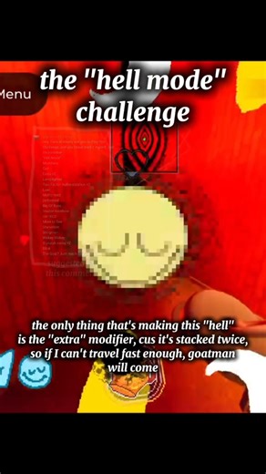 the "hell mode" challenge [roblox grace]