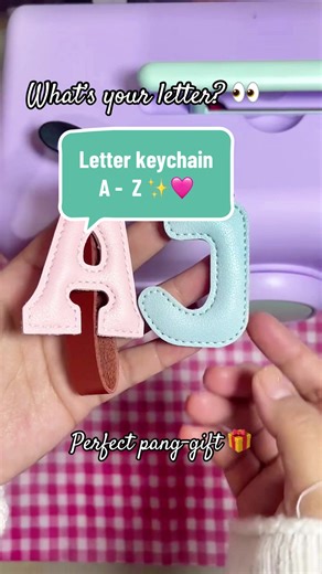 Personalized Letter Keychains A-Z for Unique Gifts