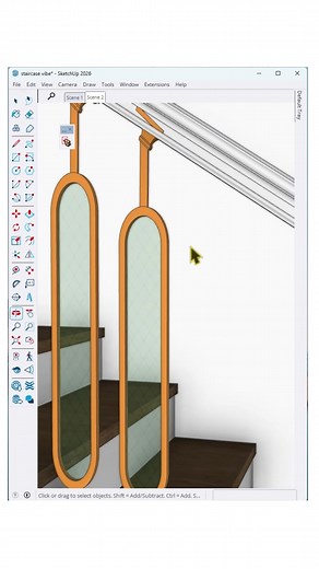 SketchUp Rendering & Animation: Nice Tower Transformation