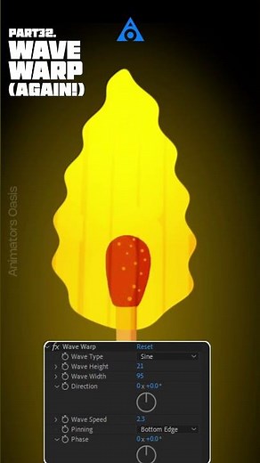 Wave Warp In After Effects | Motion Design | Motion Graphics | Animation