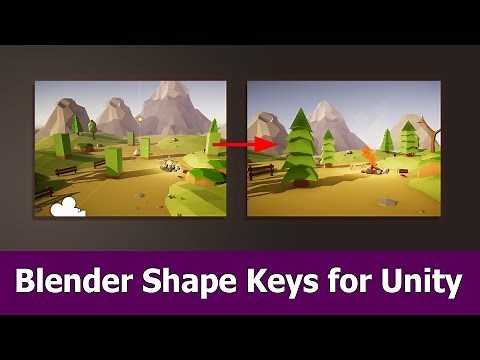 Blender Shape Keys for Unity Blendshapes