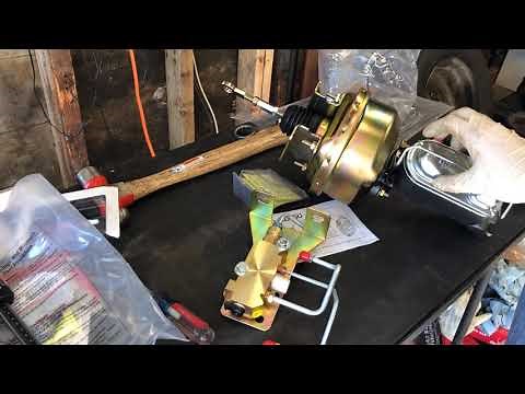 66 Mustang 4 Lug Power Brake/Dual Bowl Master w/Disc Brakes Conversion - PART 3