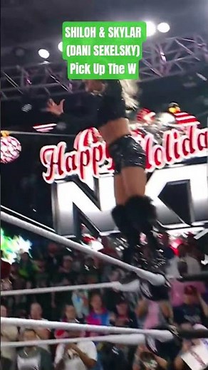 LFG Winners SHILOH and DANI Pick up a Win on NXT! #wwelfg #wwenxt #shilohhill