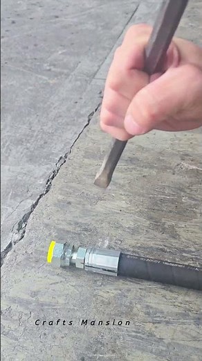 How to Easily Remove a Hydraulic Hose Fitting #dowels #fastners