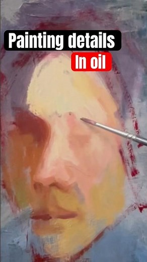 How to Paint Realistic Eyes and Hair in Oil | Oil Painting Detail Tutorial