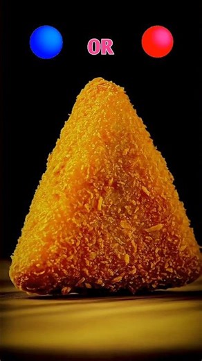 Blue 🔵 or red 🔴 #shorts #challenge #food