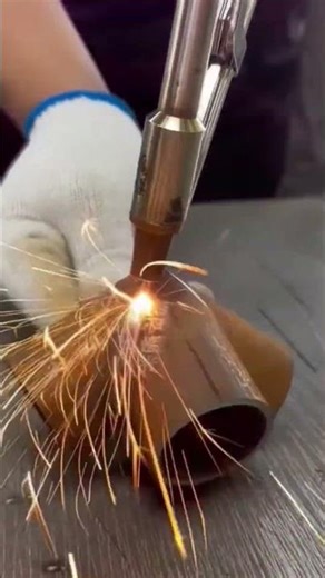 Incredible Rusty metal piece welding