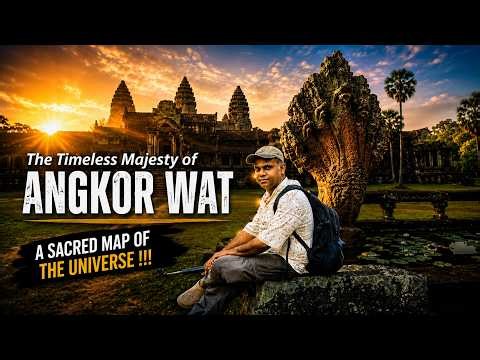Angkor Wat - A Sacred Map of The Universe !!! #cambodia #angkorwat #khmer #siemreap #temple #hindu