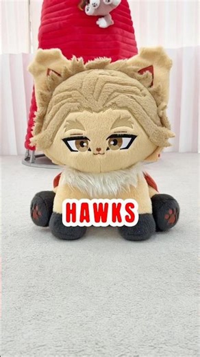 Everyone stands aside,Hawks is coming!!#hawks #bakugo #izuku #mha #plushshop