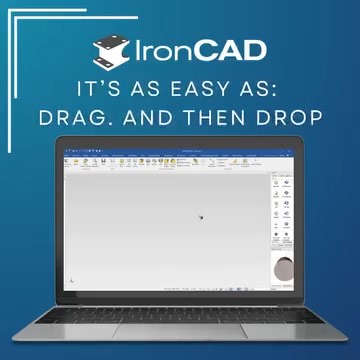 IronCAD simplifies 3D modeling with its unique drag-and-drop technology. Say goodbye to complex menus and hello to productivity! 🛠️ #IronCAD #Design #Productivity #EasyLearning | IronCAD