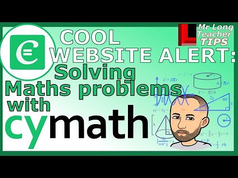 Cool Website Alert | Solving Maths problems with CyMath