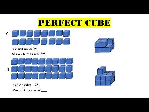 Perfect Cube | Explain in Detailed | Grade 7 | Quarter 2 | Matatag Curriculum |